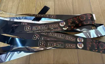 B'z LIVE-GYM 2025 FY0P 은색 테이프 5개