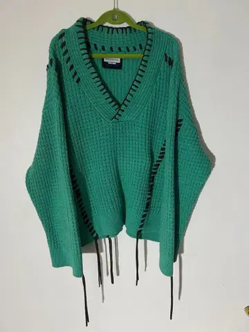 MAISON SPECIAL Oni-Waffle V-Neck Knit