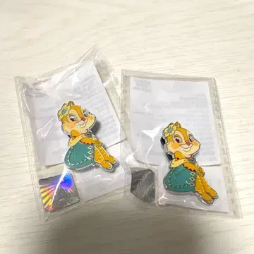 상하이 디즈니 클라리스 핀 배지