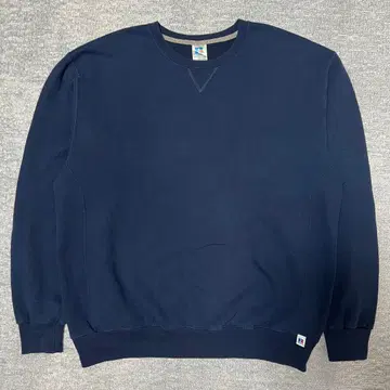 00s 러셀 애슬레틱 무지 맨투맨 네이비 XL