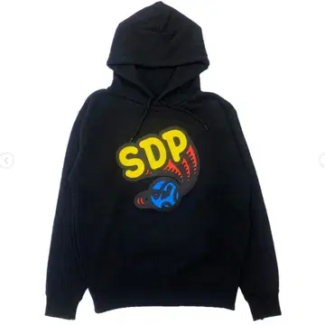 스차다라파 30주년 기념 한정판 후드티 SDP MANKEY LOGO 블랙