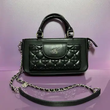 michellMacaron 멀티 숄더백 블랙