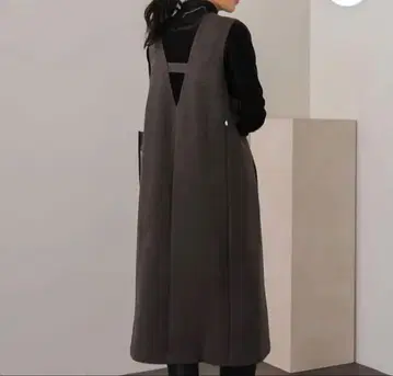 부즈루드 점프수트 롱 원피스 다크 그레이