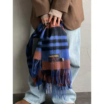 [ 새상품급 ] TWEED MILL 트위드밀 스톨