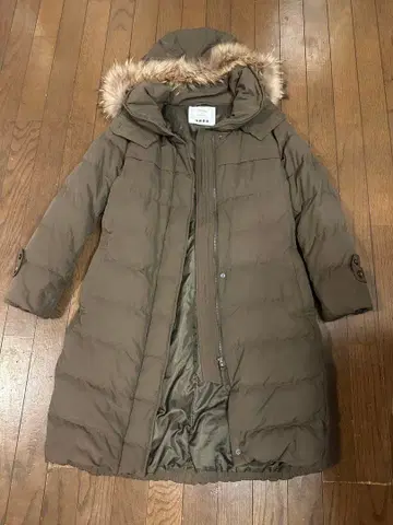 PLST 다운 자켓 퍼 포함