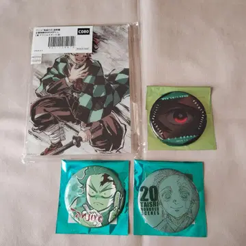 귀멸의 칼날 에모셔널 캔뱃지 막간화 이야기가 담긴 눈빛 탄지로