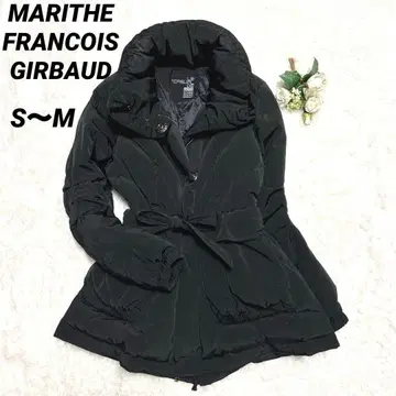 새상품급 마리떼 프랑소와 저버 다운 코트 블랙