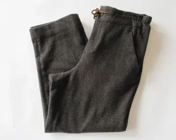 25AW DIGAWEL 사이드 개더스 팬츠 브라운 사이즈 2