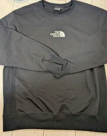 THE NORTH FACE 블랙 맨투맨 XL
