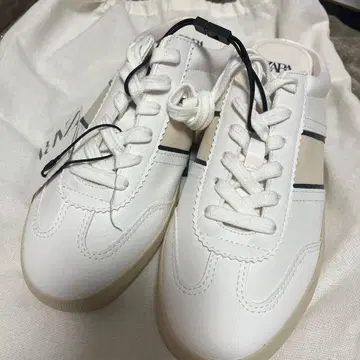 ZARA 뮬 스니커즈 에크루