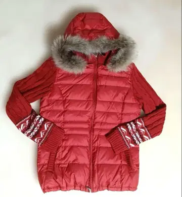 23구 SPORT 여성용 니트 도킹 다운 사이즈 2