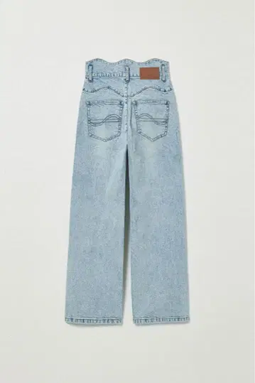 EAPHI WAVE DESIGN HIGH WAIST DENIM