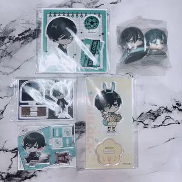 블루 록 이토시 린 아크릴 스탠드 SD 오네무탄 묶음 세트