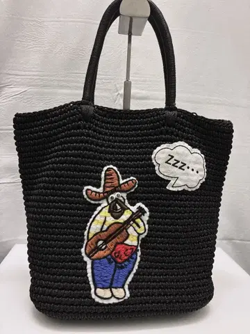 컨디션 최상 LUDLOW 라들로 자수 토트백