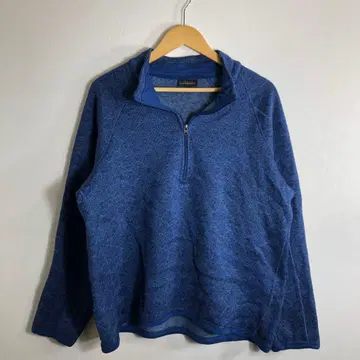 STORMPACK 하프 지퍼 스웨터 XL 블루