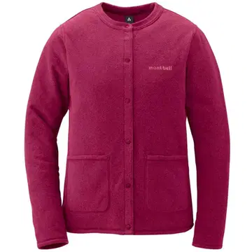 mont-bell 샤미스 가디건 S 핑크