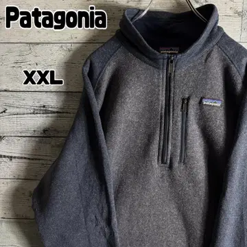 파타고니아 베터 스웨터 하프 지퍼 플리스 자수 로고 래글런 XXL