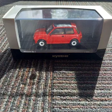 KYOSHO NISSAN Be-1 레드 미니카 1/64
