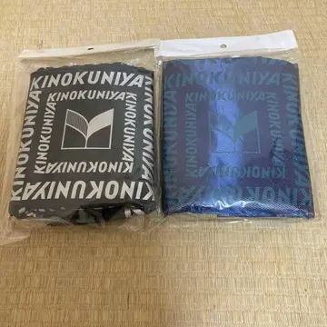 기노쿠니야 마루마루 보냉 백, 데님 블루 & 네이비 2개 세트