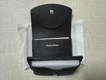 메종 스본드 에이미 블랙 3단 폴더형 지갑
