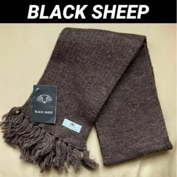 [ 미착용 ] BLACK SHEEP 머플러 택 포함