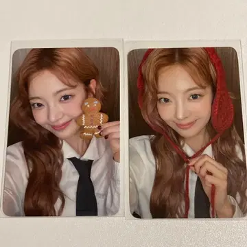 ITZY GOLD makestar 쿠키 귀도리 트레이딩 카드 류진