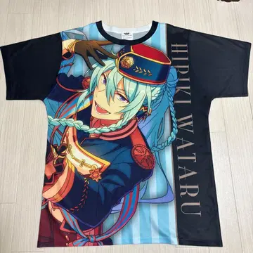 앙스타 히비키 와타루 오기인 풀 그래픽 T셔츠 눈 축제