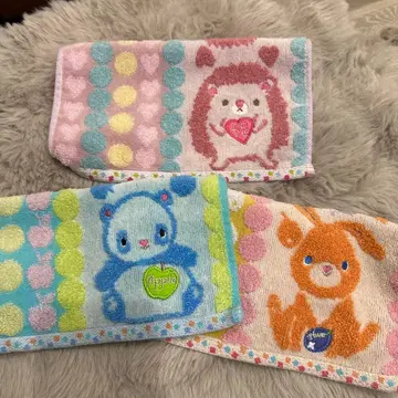 모코 마카롱 헤지 모코하트 MocoHeart 타월 손수건