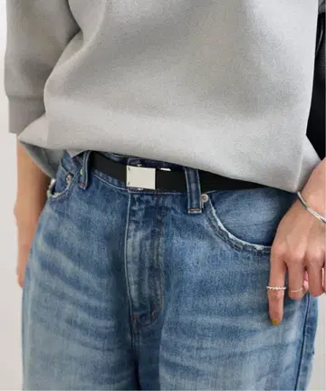 FRAMeWORK LEFIJE GI 벨트 2CM silver 버클