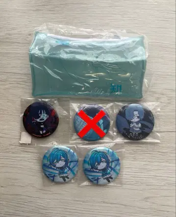 Ado 아소토 캔뱃지 젯따이 마더랜드 과학습 파우치 행방불명