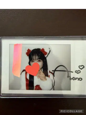 CUTIESTREET 마스다 아야노 폴라로이드 사인 포함