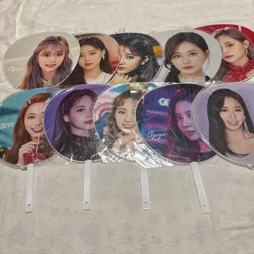 [ 공식 ] [ TWICE ] 10장 세트 쯔위 부채