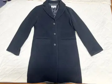 GLOBAL WORK 네이비 컬러 롱 코트 L 사이즈