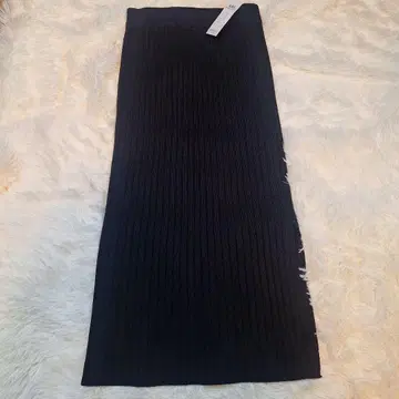 새상품 K&G INTERNATIONAL 리브 니트 타이트 롱 스커트