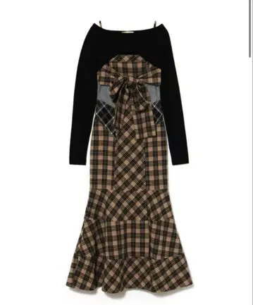 andmary Juni check dress