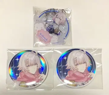 플라메모 윌메쉬 캔뱃지 아크릴 키링