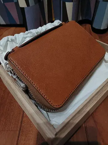 브라운 접이식 지갑 KUBERA