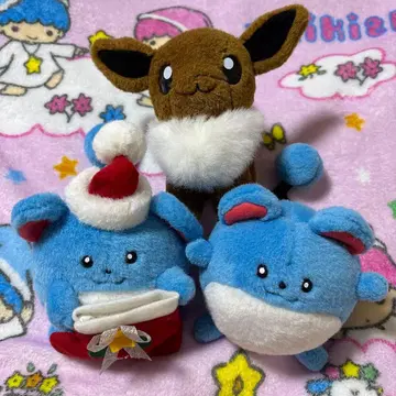 초레어 TOMY 포켓몬스터 봉제 인형 마릴 이브이 일괄