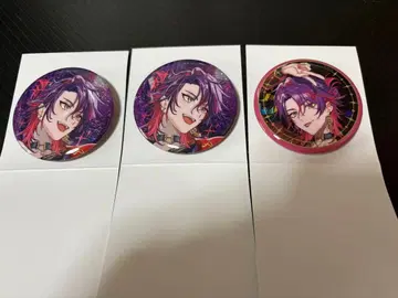 와타라이 히바리 IMPACT 캔뱃지 3개