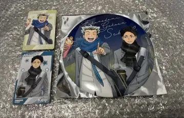 하이큐 코스모 월드 스탬프 랠리 빅 배지 후루다니 아카아시 보쿠토