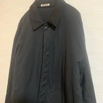 오라리 AURALEE 충전솜 셔츠 L 사이즈