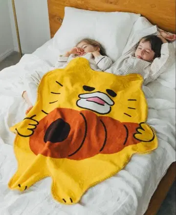 studio CLIP 노라네코 군단 실루엣 담요