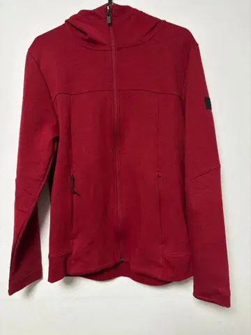 UNDER ARMOUR 풀 집업 후드티 LG 레드 언더아머