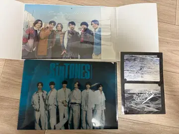 SixTONES 클리어 파일 A4 사이즈