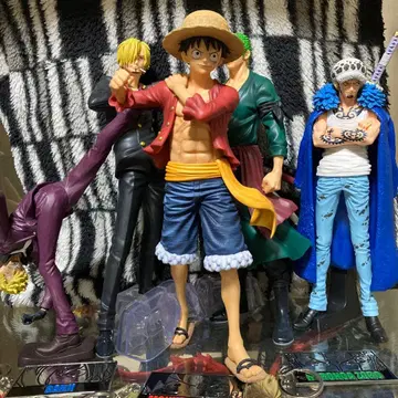 원피스 액션 피규어 5체 세트
