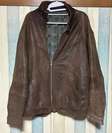 빈티지 가죽 자켓