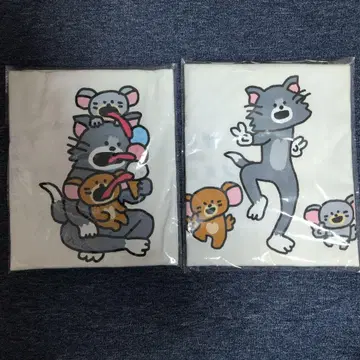 톰과 제리 Happy 복권 B상 콜라보 셔츠 2종 묶음 판매