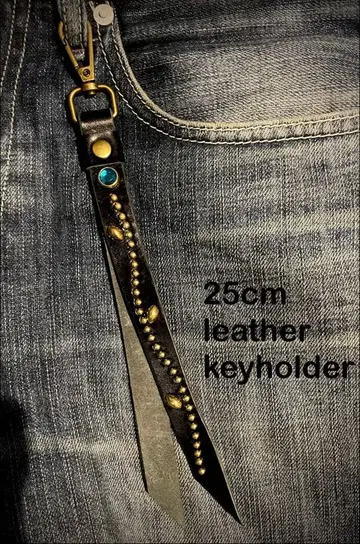 가죽 스터드 키링 아쿠아 htc CALEE schott 등 좋아하시는 분