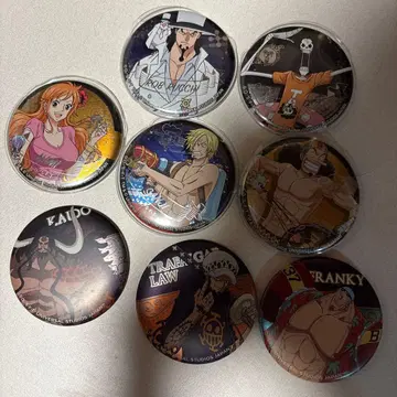 원피스 캔뱃지 8개 세트