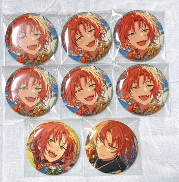 츠키나가 레오 피처 스카우트 캔뱃지 8개 세트 (덤 포함)